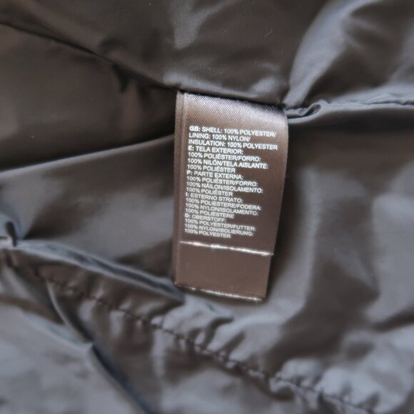 The North Face Jacket Women's Small S Bombay Quilted Mid Layer Puffer Black - Picture 4 of 7